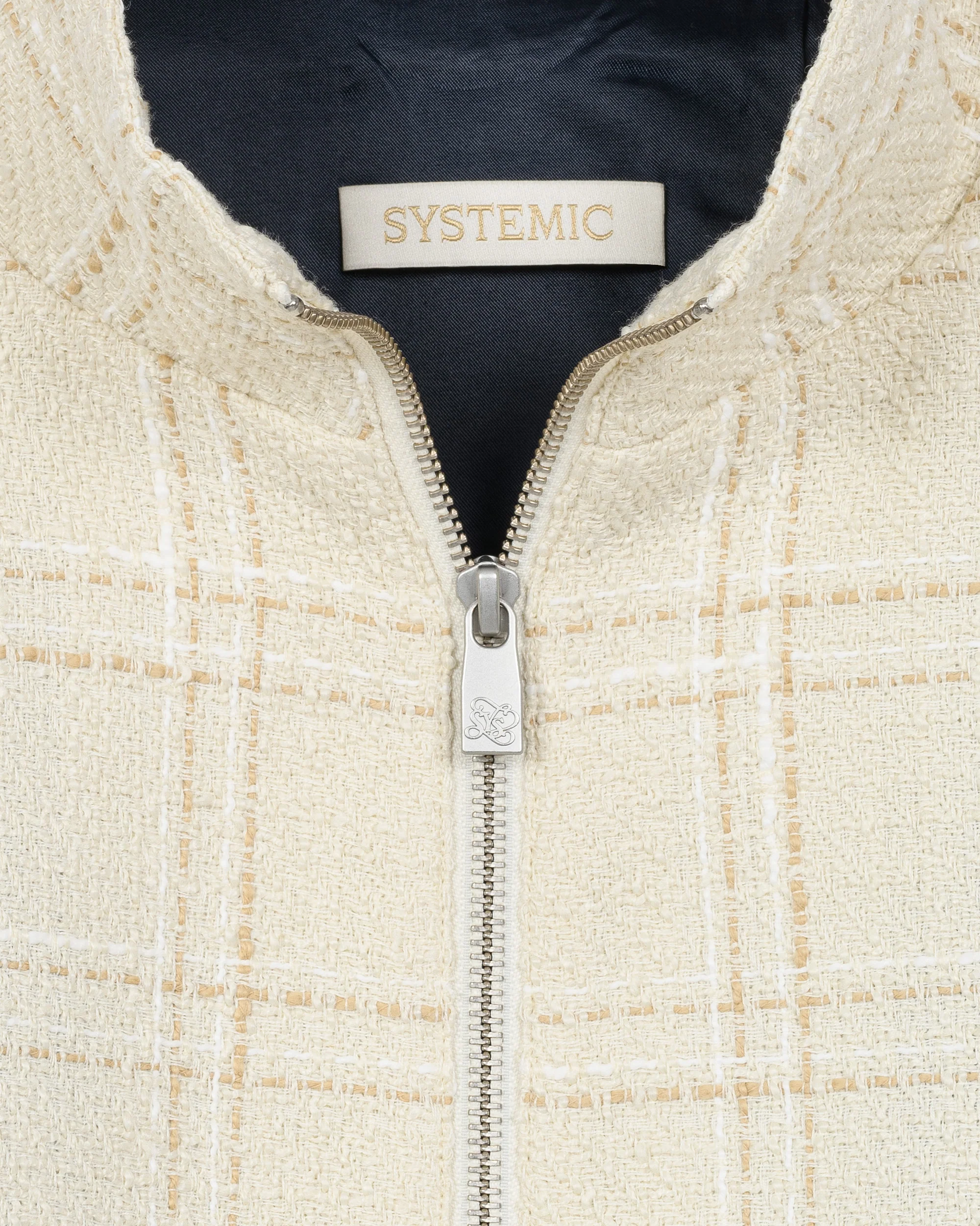 Beige Bouclé Jacket - Image 4