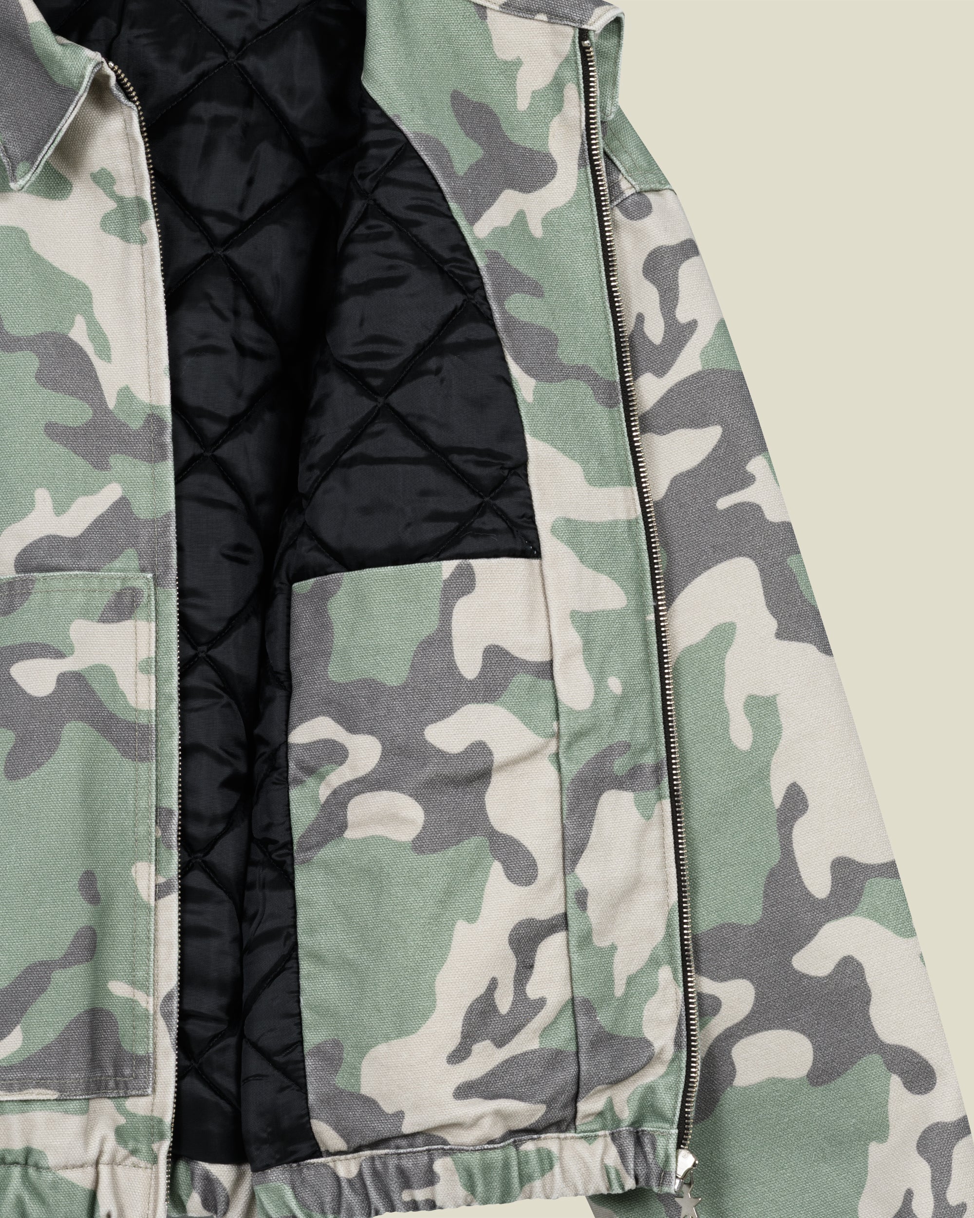 Camo Canvas Jacket - Image 5