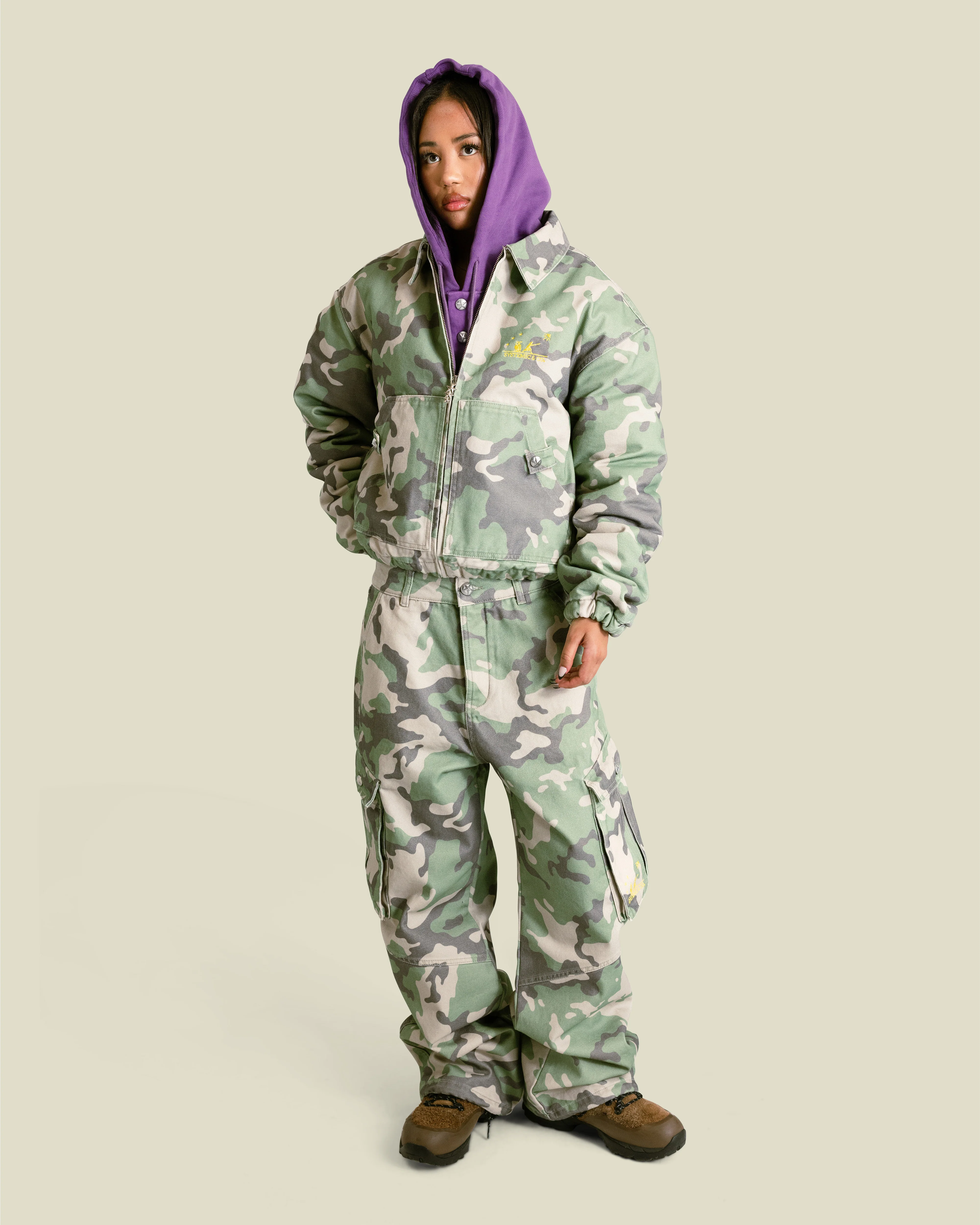 Camo Canvas Jacket - Image 7