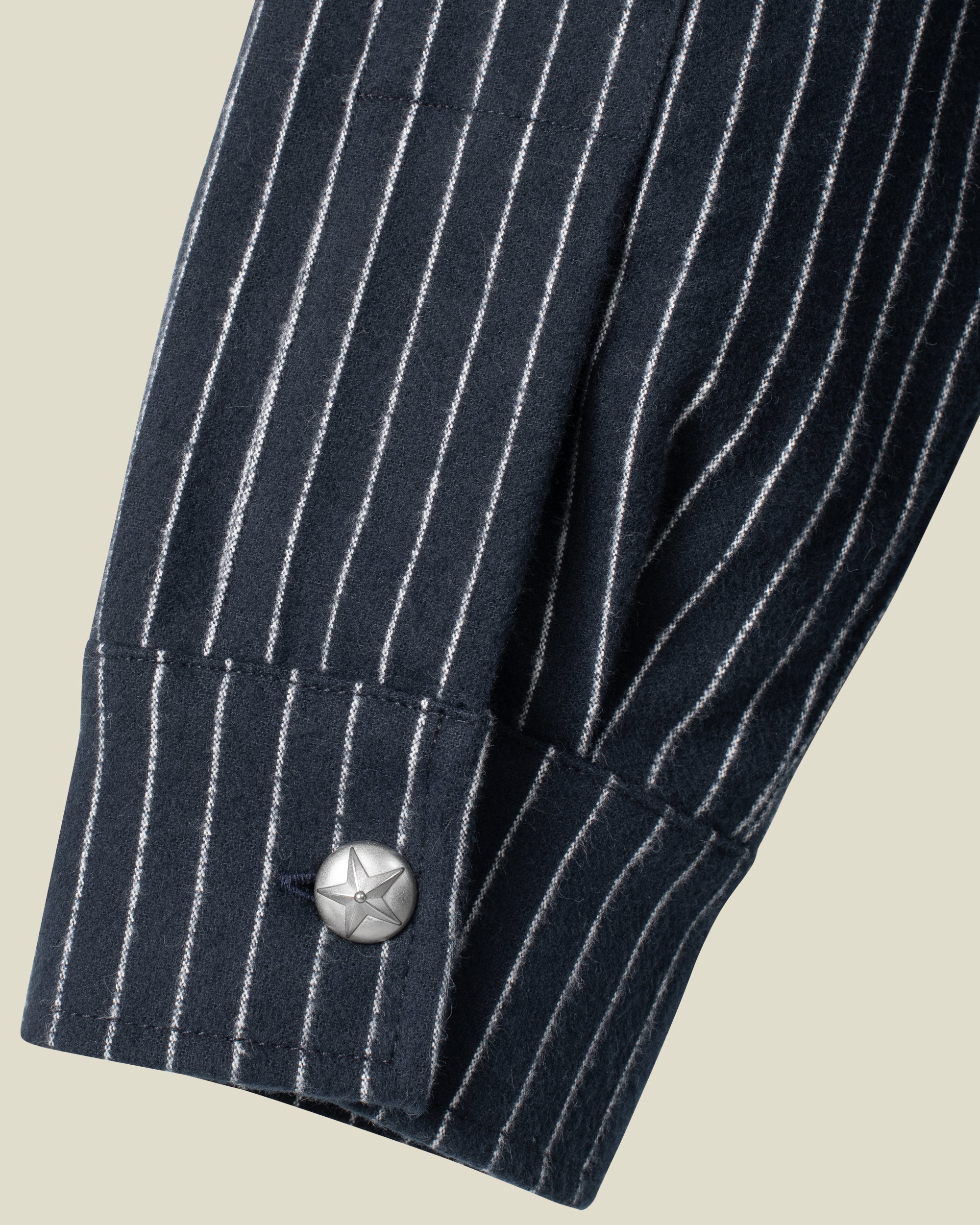 Indigo Pinstripe Jacket - Image 4