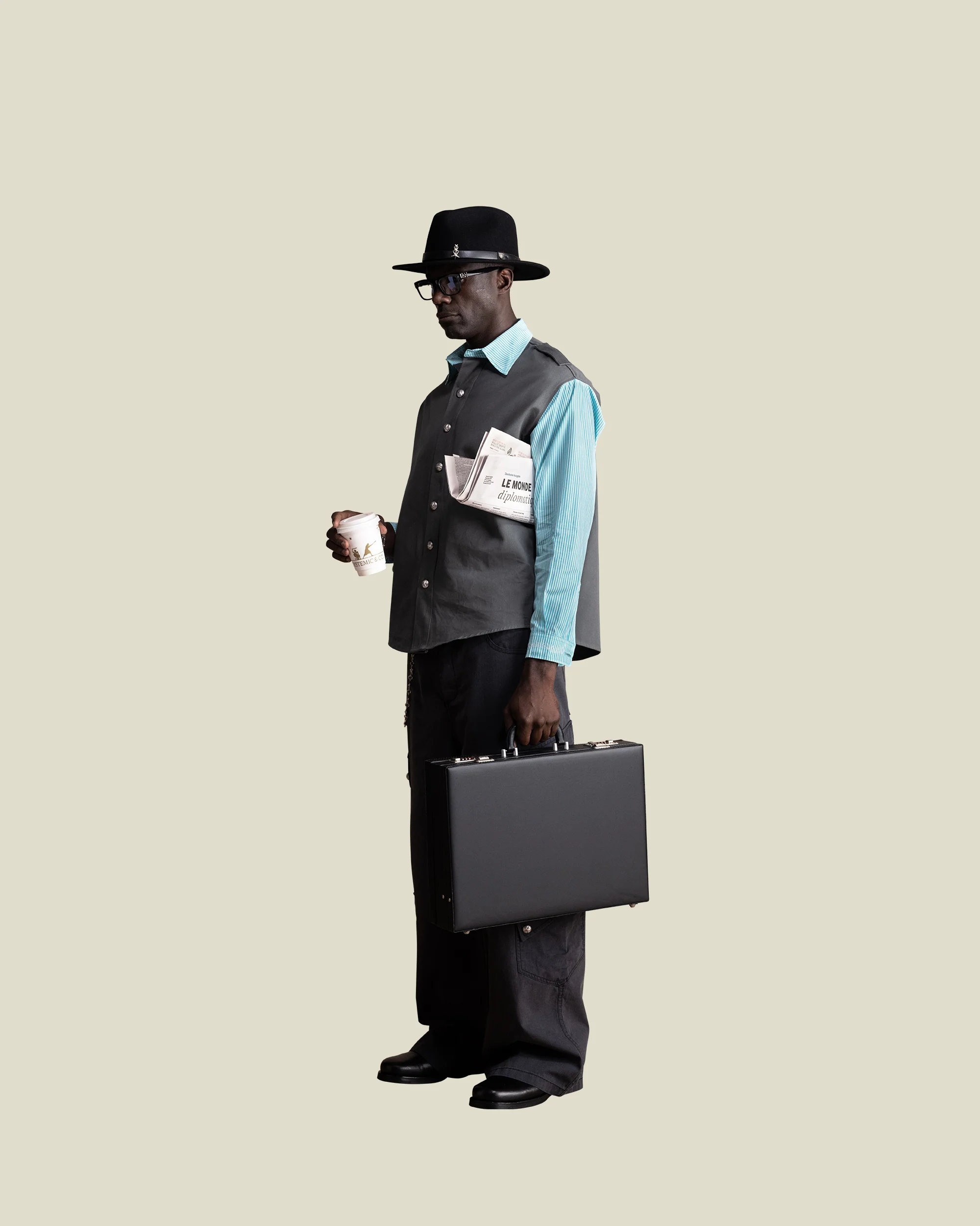 Office Vest Shirt - Image 5