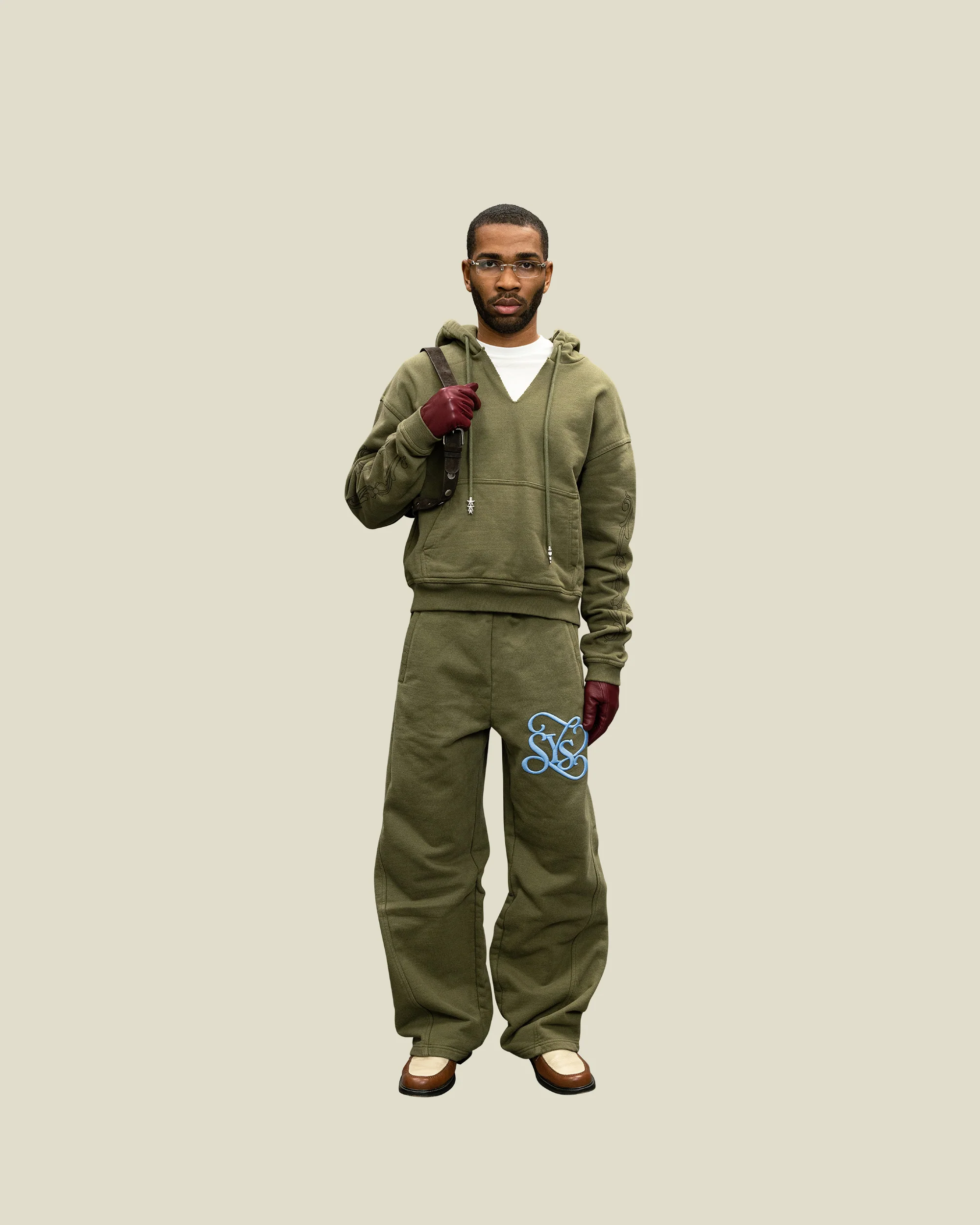 Olive Crest Jogger - Image 4