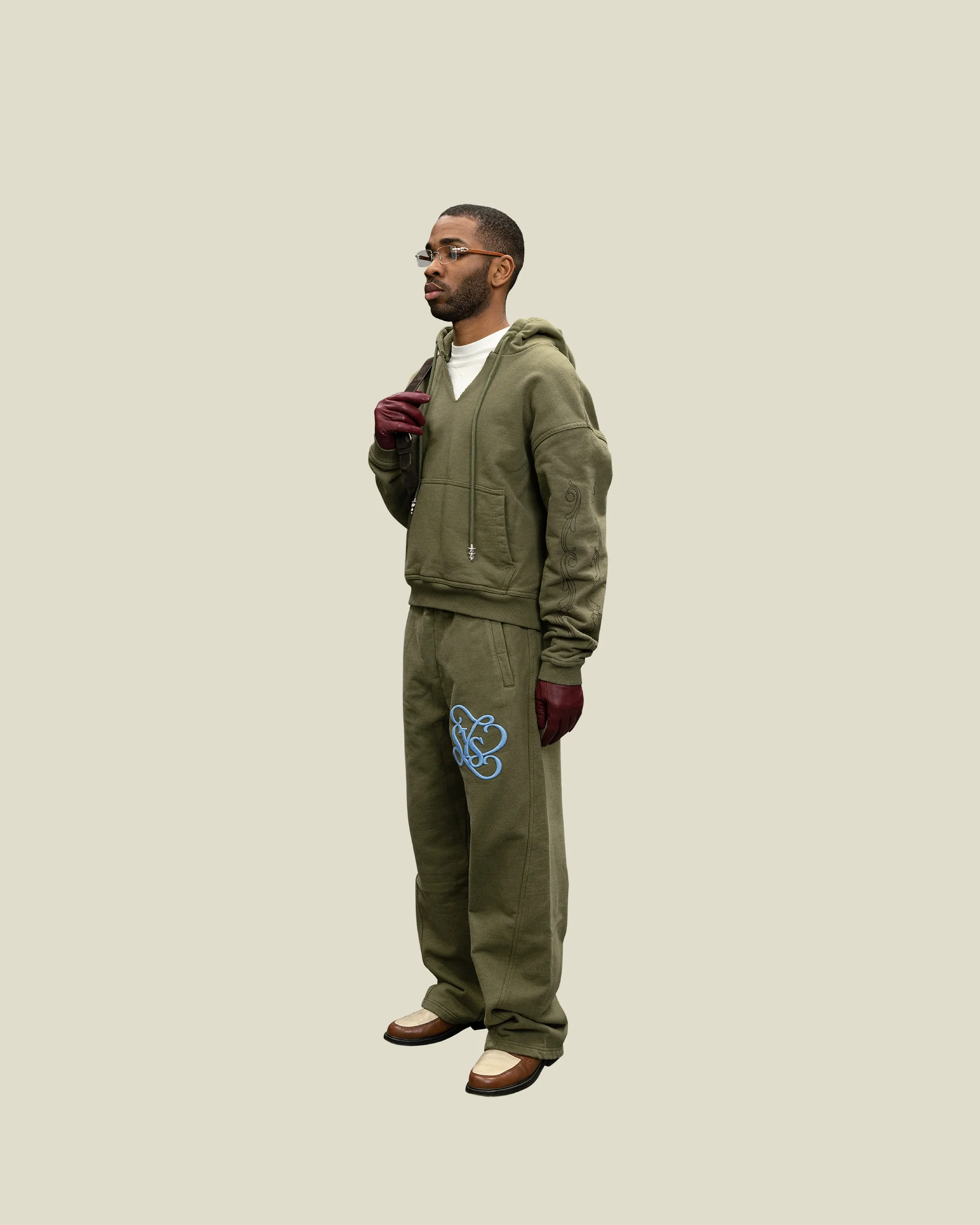 Olive Crest Jogger - Image 5