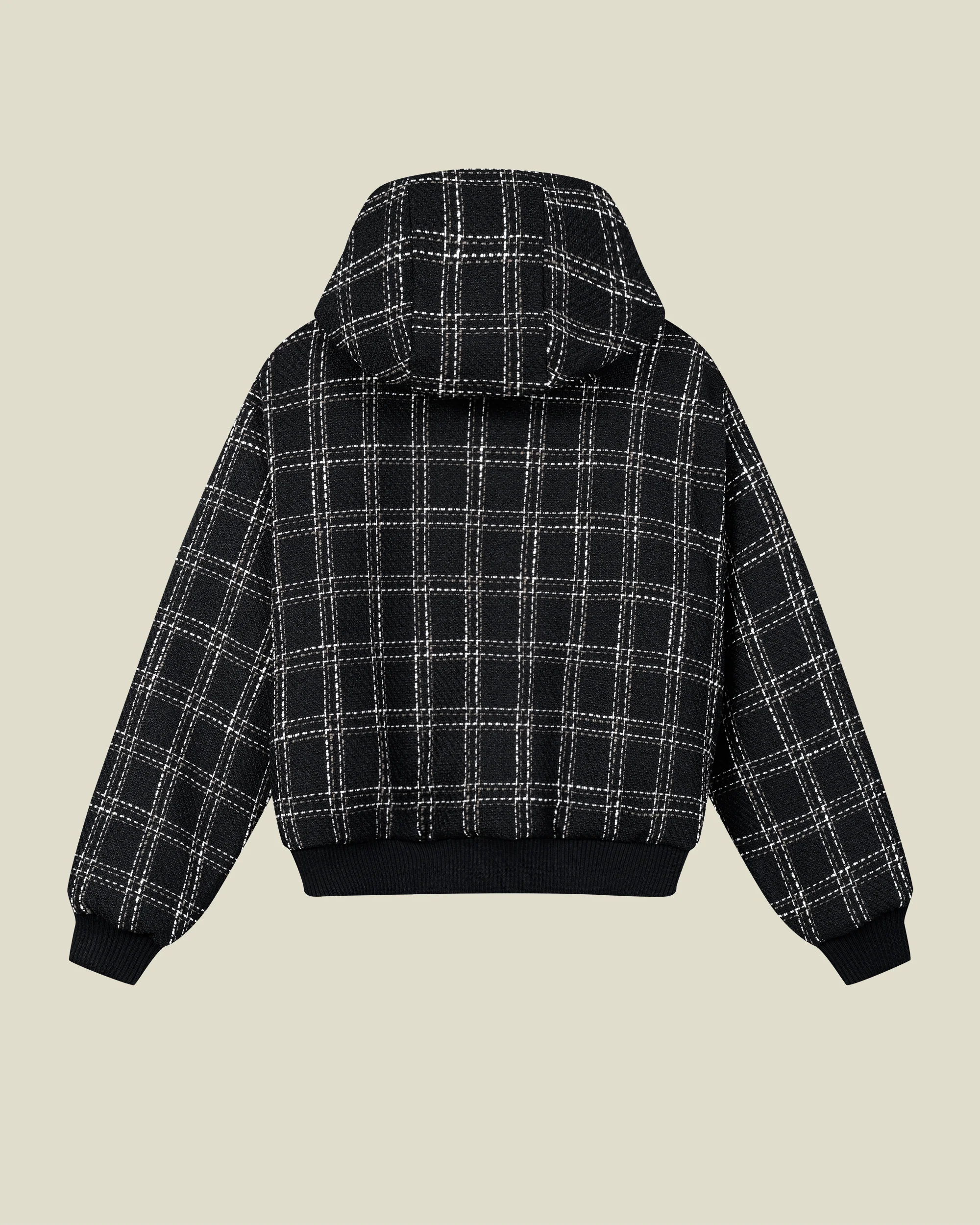 Bouclé Puffer Jacket - Image 2