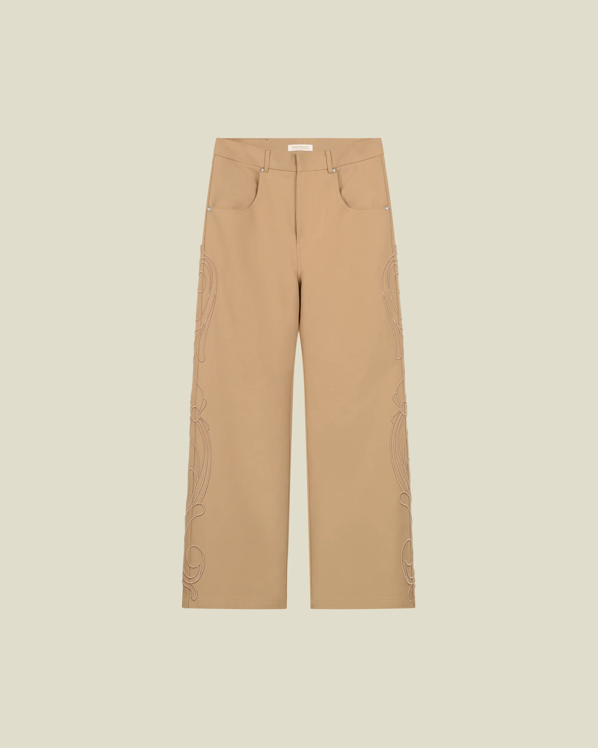Ornament Twill Pants