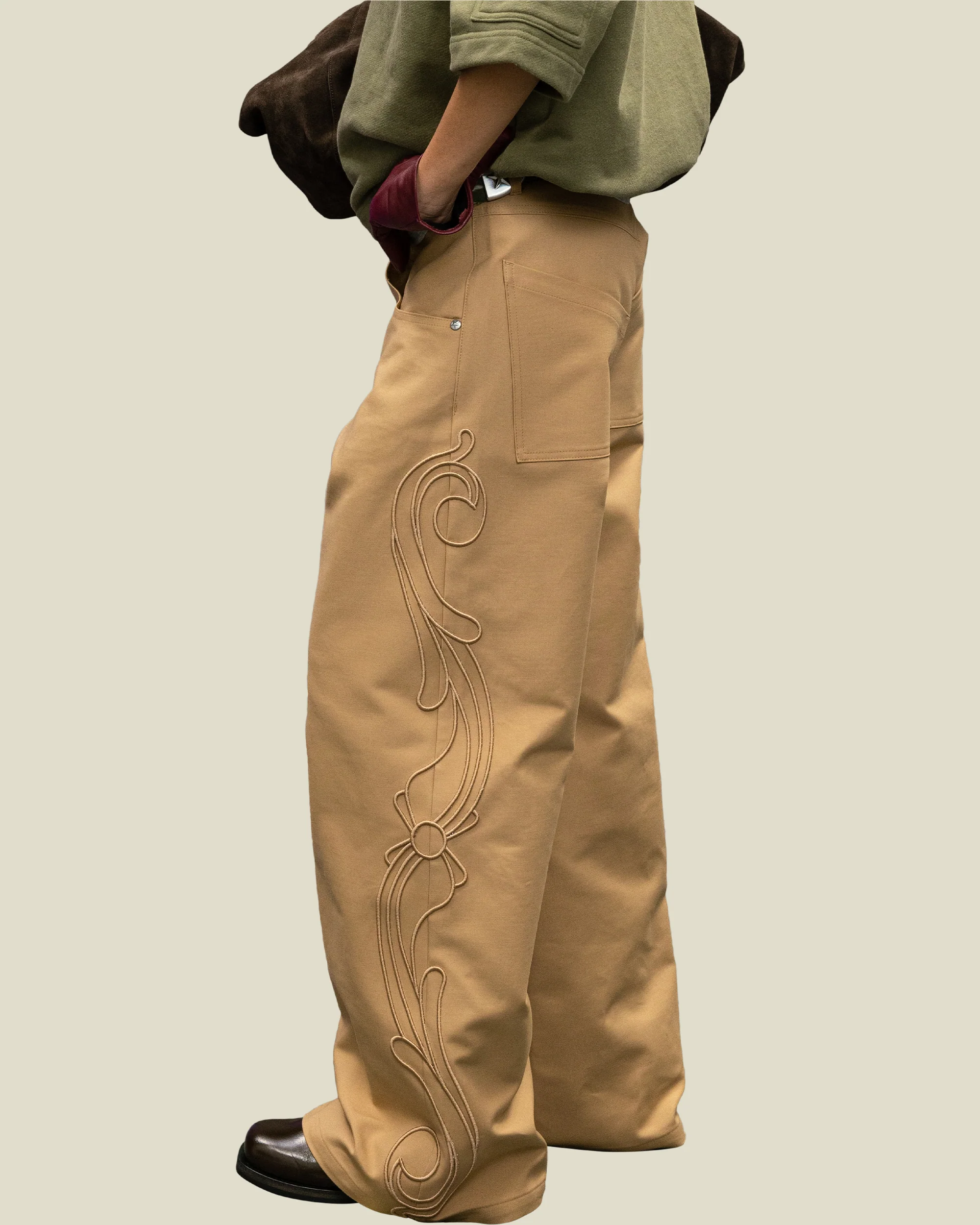Ornament Twill Pants - Image 6