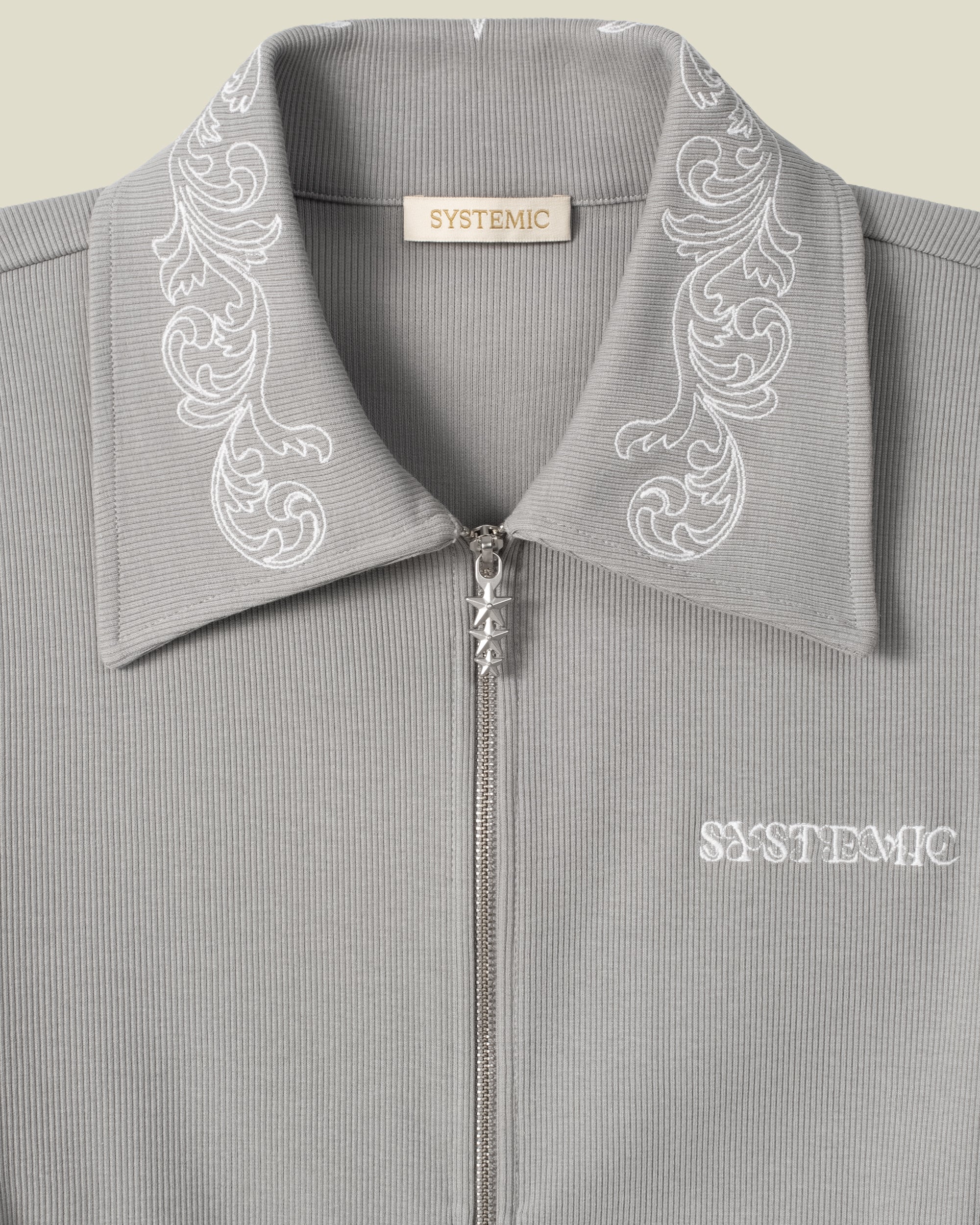Rib Zip Up - Image 4