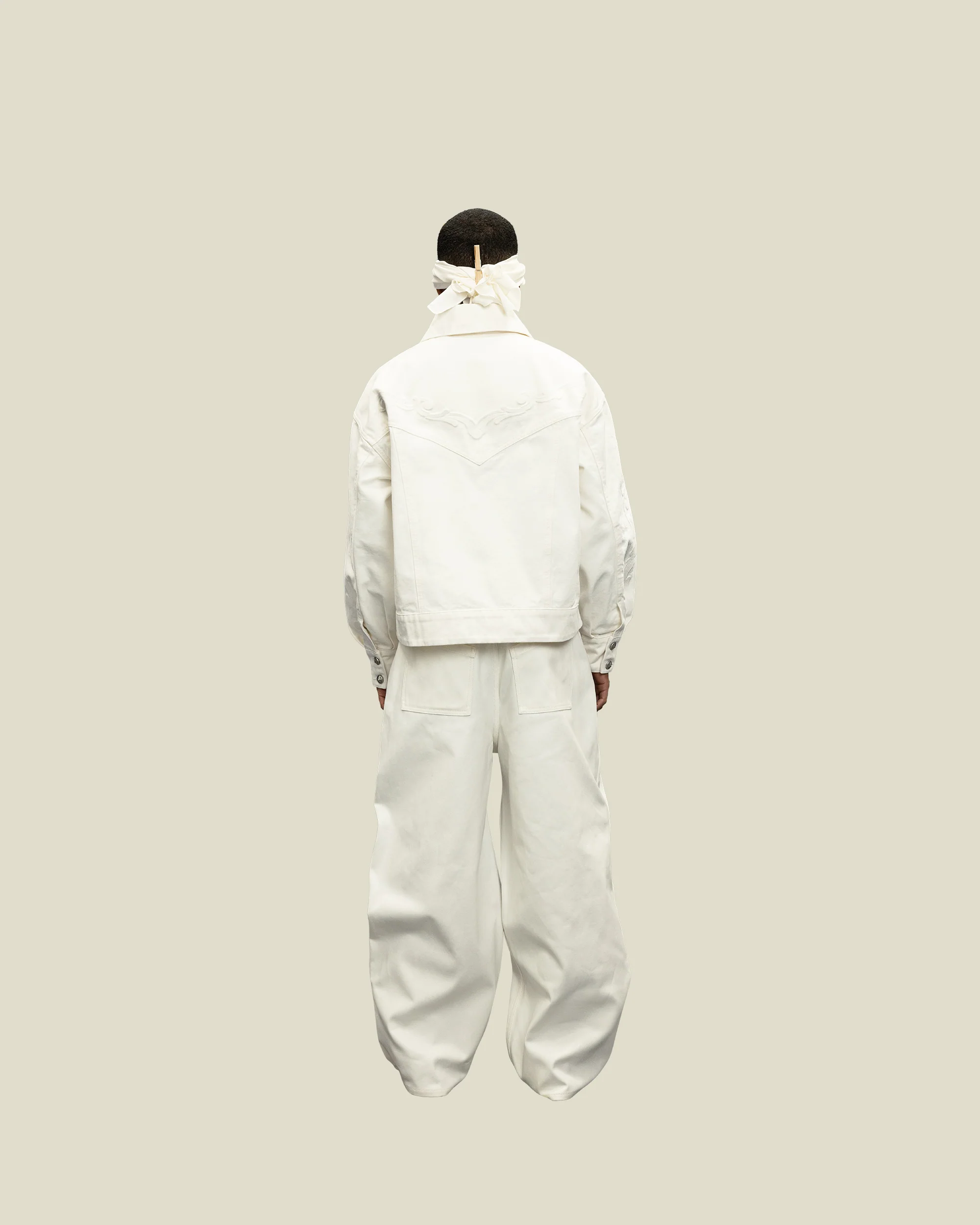 Waxed Baggy Denim - Image 7
